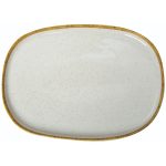 Πιατέλα Επίπεδη Οβάλ Ivory 26×18×2,5cm