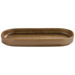 Πιατέλα Επίπεδη Οβάλ Helix Kaldi 30×16cm - Image 2