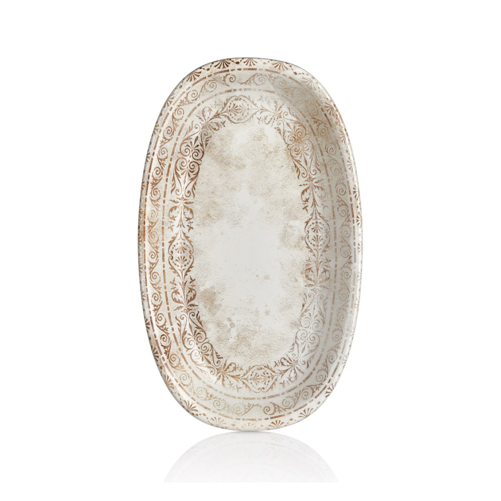 68-31720-24x14,5cm Πιατέλα Οβάλ Antico 24×14,5cm - Image 1