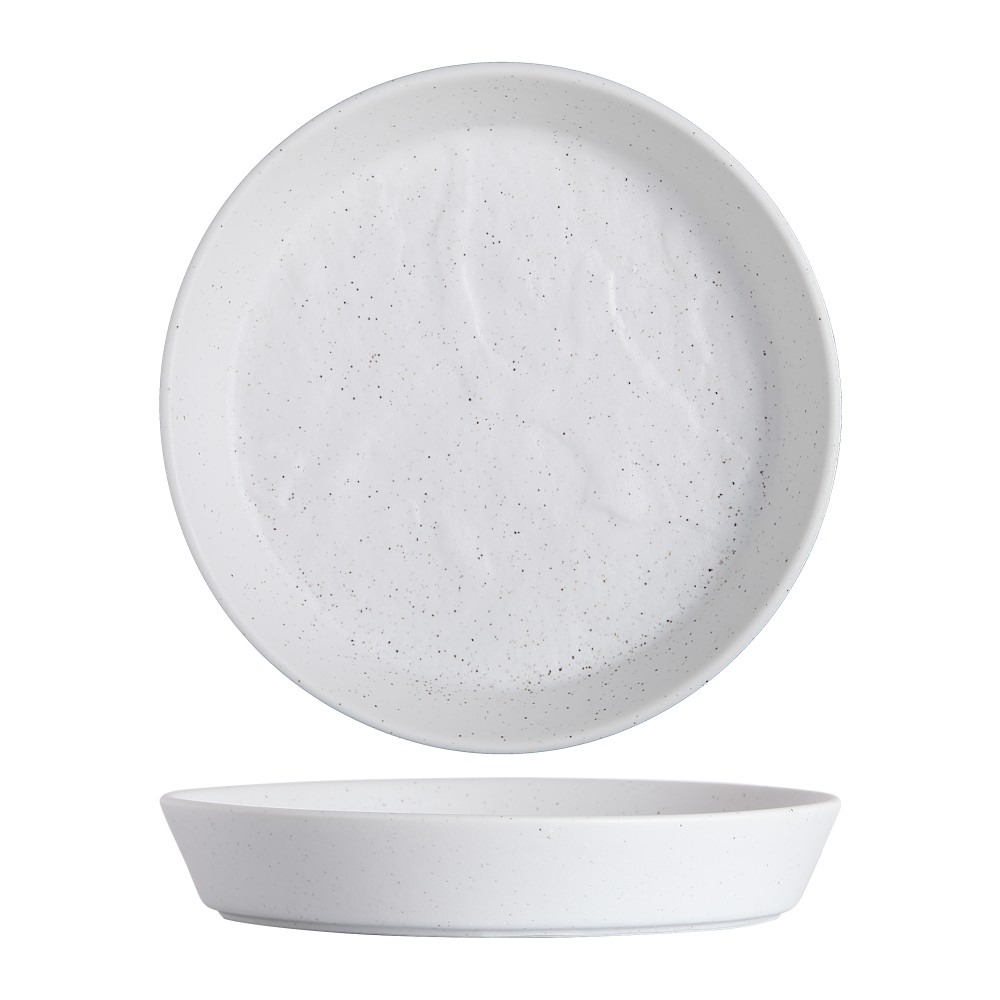 69-10981-Μπωλ 22x4 cm Πιάτο Βαθύ White Dune 22cm - Image 1