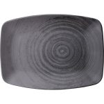 Πιατέλα Ορθογώνια Lykke Γκρι 32×23cm