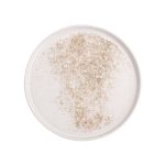 Πιάτο Επίπεδο Smoky Mat Καφέ 15cm