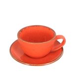 Φλυτζάνι Cappuccino Seasons Πορτοκαλί 250ml