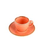Πιάτο Για Φλυτζάνι Espresso Seasons Πορτοκαλί 12cm