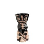 Ποτήρι Tiki Brown Skull 47cl