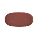 Πιατέλα Επίπεδη Οβάλ Elipse Rosa 30x15cm