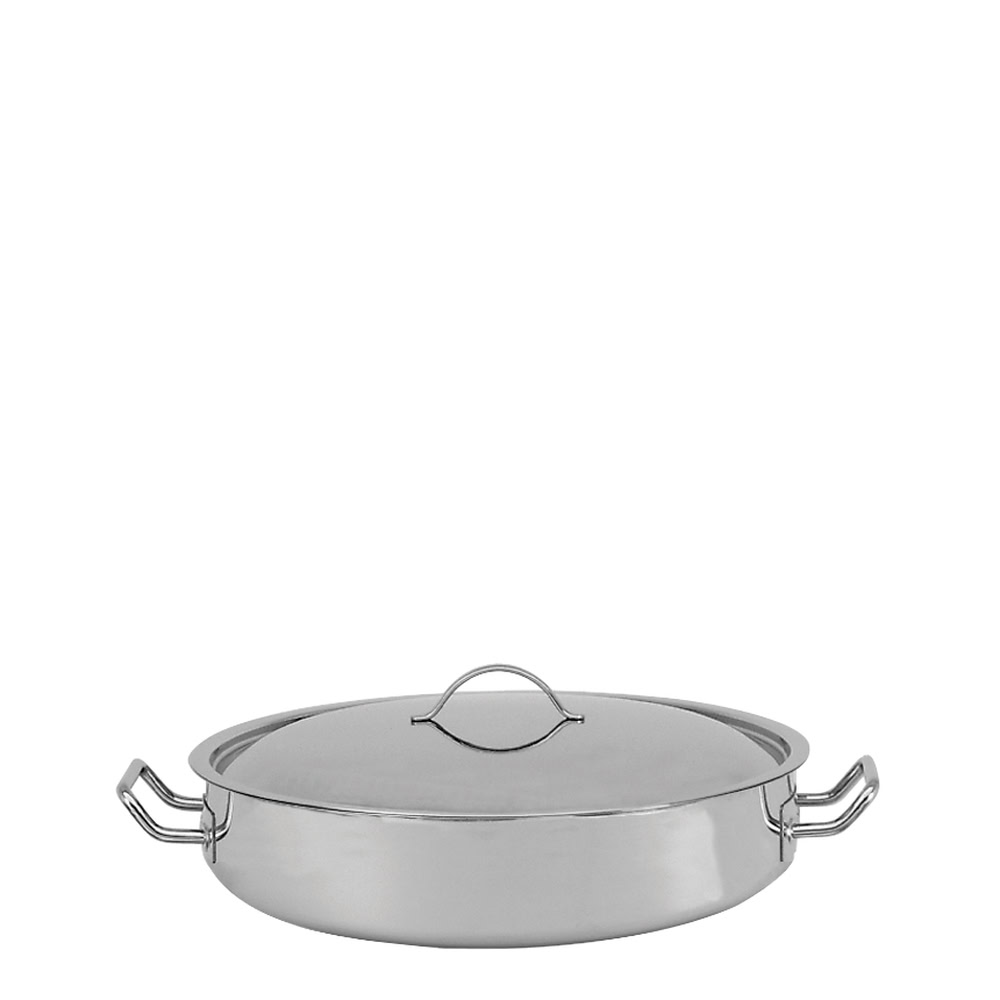 XTR-0101 Χύτρα Σωτέ Inox 32x7,5cm 6lt - Image 1