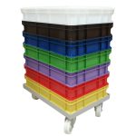 Τελάρο Ζύμης Ορθογώνιο PE 60x40x13cm - Image 5