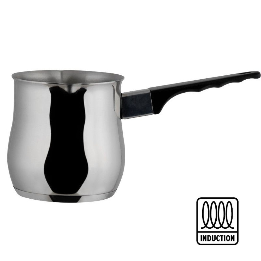 BRK-0042 Μπρίκι Επαγωγικό Inox 350ml - Image 1
