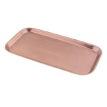 Πιατέλα Ορθογώνια Inox Copper Matt 26x13cm