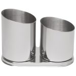 Θήκη για Καλαμάκια Inox 2 Θέσεων