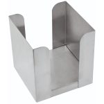 Χαρτοπετσετοθήκη Inox 17,3×17,3x18cm