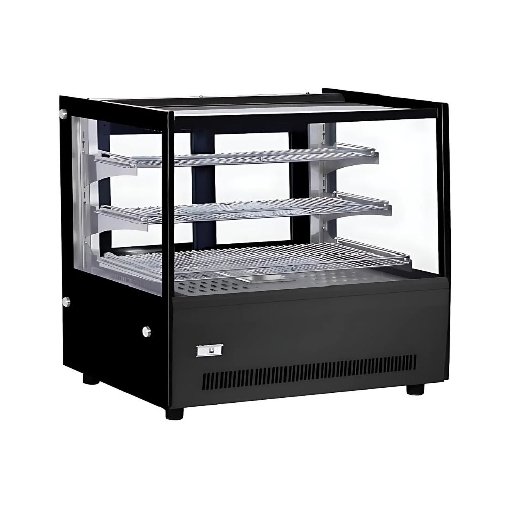 MXN-1104 Θερμαινόμενη Βιτρίνα 3 Θέσεων Dynamic GN-900HRT Black - Image 1