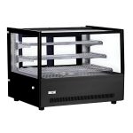 Θερμαινόμενη Βιτρίνα 3 Θέσεων Dynamic GN-1200HRT Black