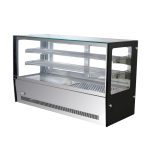 Θερμαινόμενη Βιτρίνα 3 Θέσεων Dynamic GN-1200HRT Inox