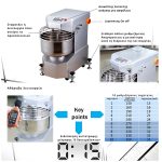 Ταχυζυμωτήριο 45L Dynamic HX-40 - Image 7